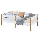 Кровать детская Polini kids Simple 3435, 1658×580×884 мм, цвет белый/дуб каменный - Фото 10