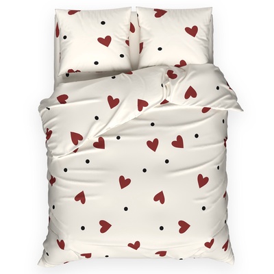 Постельное бельё 2-спальное «Этель» First love, бязь