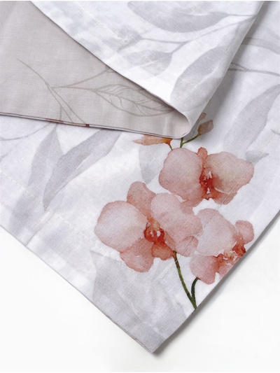 Комплект постельного белья Этель 1.5 сп Flower time 143×215 см,150×214 см, 50×70 см-2 шт., поплин 125 г/м², хлопок 100%