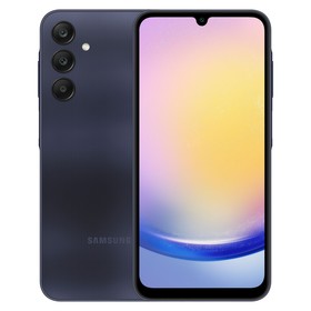 Смартфон Samsung SM-A256E Galaxy A25 256Gb 8Gb темно-синий моноблок 3G 4G 2Sim 6.5" 1080x23   107567