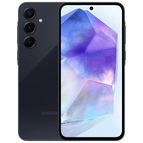 Смартфон Samsung SM-A556E Galaxy A55 5G 256Gb 8Gb темно-синий моноблок 3G 4G 2Sim 6.6" 1080   107567