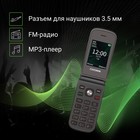 Мобильный телефон Digma VOX FS241 128Mb черный раскладной 3G 4G 2Sim 2.44" 240x320 0.3Mpix 1075684 - фото 51651159 Мобильный телефон Digma VOX FS241 128Mb черный раскладной 3G 4G 2Sim 2.44" 240x320 0.3Mpix 1075684 - фото 51651159