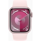 Смарт-часы Apple Watch Series 9 A2978 41мм OLED корп.розовый Sport Band рем.светло-розовый 1075685 - фото 51651188 Смарт-часы Apple Watch Series 9 A2978 41мм OLED корп.розовый Sport Band рем.светло-розовый 1075685 - фото 51651188