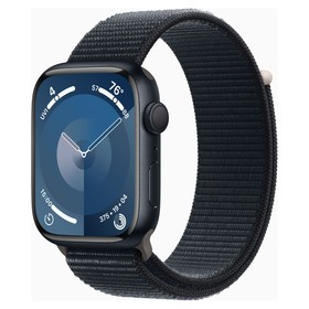 Смарт-часы Apple Watch Series 9 A2980 45мм OLED корп.темная ночь Sport Band рем.темная ночь   107568