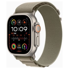 Смарт-часы Apple Watch Ultra 2 A2986 49мм OLED корп.титан Alpine loop рем.оливковый разм.бр   107568