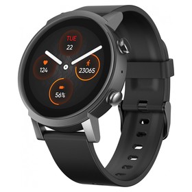 Смарт-часы ARK mobvoi Ticwatch E3 0.727мм 1.3" TFT корп.черный рем.черный разм.брасл.:22мм   1075687