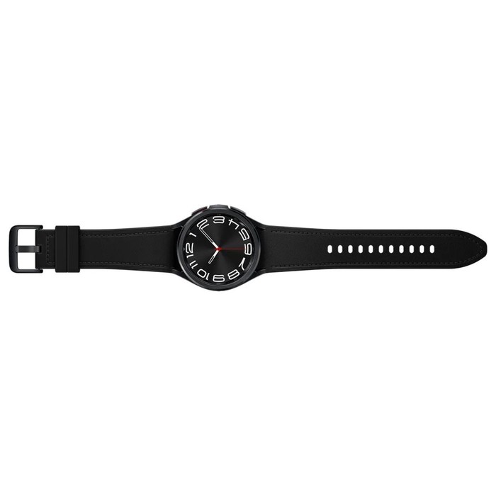 Смарт-часы Samsung Galaxy Watch 6 Classic 43мм 1.3" Super AMOLED корп.черный рем.черный (SM   107568 - фото 51651295