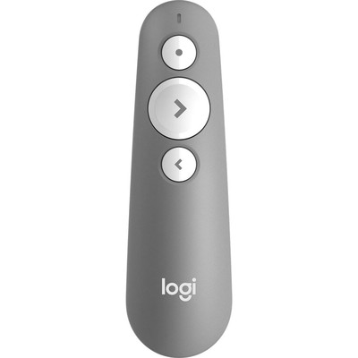 Презентер Logitech R500s, BT/Radio, USB, дальность 20 м, серый