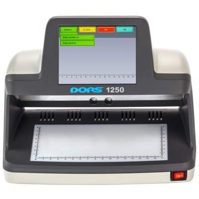 Детектор банкнот Dors 1250 Professional FRZ-033077/FRZ-044867, просмотровый, мультивалюта