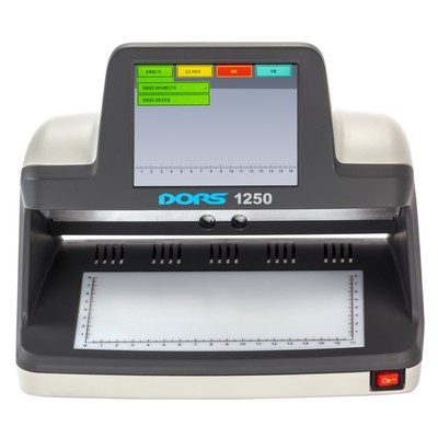 Детектор банкнот Dors 1250 Standart FRZ-044870, просмотровый, мультивалюта