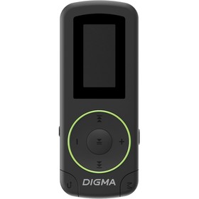 Плеер Flash Digma R4 8Gb черный/0.8"/FM/microSDHC/clip