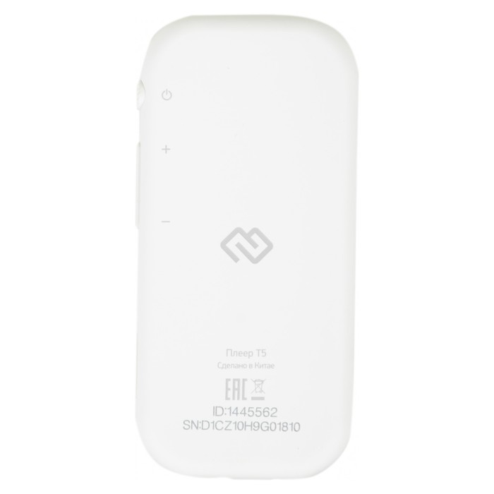 Плеер Hi-Fi Flash Digma T5 16Gb белый/1.54"/FM/microSDHC - фото 51651480