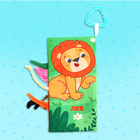 Книжка - шуршалка «Угадай хвостик», с креплением, 22.5×17 см, от 3 месяцев - Фото 8