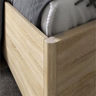 Кровать с основанием Зара, 170,2 х 207,4 х 100,5, дуб сонома/белый - Фото 4
