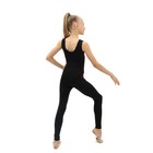 Комбинезон для гимнастики и танцев Grace Dance, р. 34, цвет чёрный/фуксия - фото 25485512