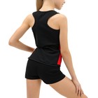 GD Майка-борцовка с лампасами, черный-красный р.38 - фото 25485543