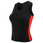 GD Майка-борцовка с лампасами, черный-красный р.38 - фото 25485545