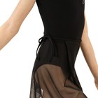 GD Юбка с запахом, сетка черная р.30-32 - фото 25485623