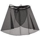 GD Юбка с запахом, сетка черная р.30-32 - фото 25485627