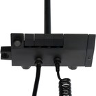 УЦЕНКА Душевая система ZEIN Z3897, верхняя, ручная лейка, ПВХ шланг, экран температуры, черная - Фото 11