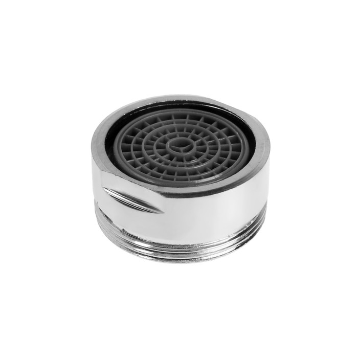 УЦЕНКА Аэратор ZEIN, наружная резьба, d=24 мм, сетка пластик, корпус металл, цвет хром - Фото 1