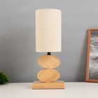 Лампа настольная «Клауд» 1×40 Вт Е27 светлое дерево 12×24.8×38 см - Фото 3