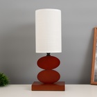 Лампа настольная «Клауд» 1×40 Вт Е27 орех красный 12×24.8×38 см - Фото 3