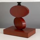 Лампа настольная «Клауд» 1×40 Вт Е27 орех красный 12×24.8×38 см - Фото 5