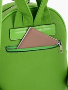 Рюкзак-мини женский на молнии, с карманом, размер 23×14×24 см, зелёный - Фото 5