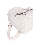 Рюкзак-мини женский на молнии, с карманом, размер 23×14×24 см, молочный - Фото 6