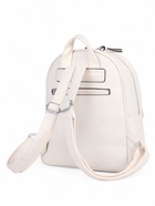 Рюкзак-мини женский на молнии, с карманом, размер 23×14×24 см, молочный - Фото 7