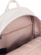 Рюкзак-мини женский на молнии, с карманом, размер 23×14×24 см, молочный - Фото 8