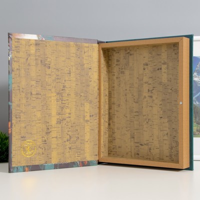 Шкатулка-книга «Историческая мода», дерево, искусственная кожа, 28.5×22×4 см