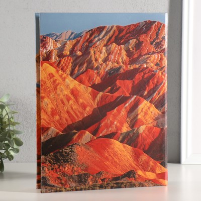 Шкатулка-книга «Бесконечные горы», дерево, искусственная кожа, 28.5×22×4 см