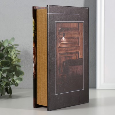 Шкатулка книга-сейф «Дизайн интерьера», дерево, искусственная кожа, 21×13×5 см
