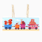 Бортик на кроватку «Паровозик» 14×70 см, Крошка Я - Фото 12