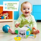 Развивающая игрушка Кубик Крошка Я «Коала», с прорезывателем - Фото 2
