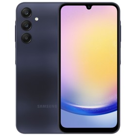 Смартфон Samsung SM-A256E Galaxy A25 128Gb 6Gb темно-синий моноблок 3G 4G 2Sim 6.5" 1080x23   107567