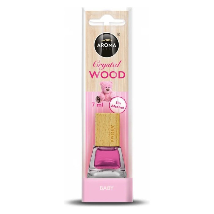 

Ароматизатор подвесной AROMA CAR Crystal Wood, Baby Calm