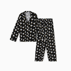 Пижама женская (рубашка и брюки) KAFTAN Gussi р-р 44-46 - Фото 7