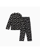 Пижама женская (рубашка, брюки) KAFTAN Gussi, размер 48-50, чёрная 10480001