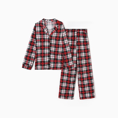 Пижама новогодняя женская (рубашка, брюки) KAFTAN Christmas time, размер 40-42