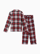 Пижама новогодняя детская: рубашка, брюки, KAFTAN: Christmas time, бело-красная, рост 110-116 см - Фото 15