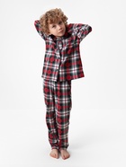 Пижама новогодняя детская: рубашка, брюки, KAFTAN: Christmas time, бело-красная, рост 110-116 см - Фото 9
