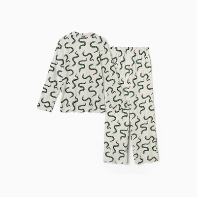 Пижама новогодняя женская (рубашка и брюки) KAFTAN «Змеи» размер 44-46