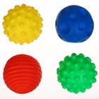 Подарочный новогодний набор развивающих тактильных мячиков Крошка Я «Подарок малышу», 4 шт. - Фото 3