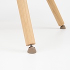 Стул обеденный Клик Мебель «Эмми», со спинкой, с мягким сиденьем, цвет капучино/дерево - фото 33987985