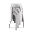 Табурет для кухни Клик Мебель «Вихрь», белый - фото 33987991