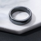 Кольцо "Гематит" 4-5 мм, размер МИКС - фото 8407744
