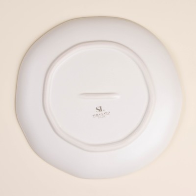 Тарелка SL Home «С Новым Годом», d=27 см, керамика, белая